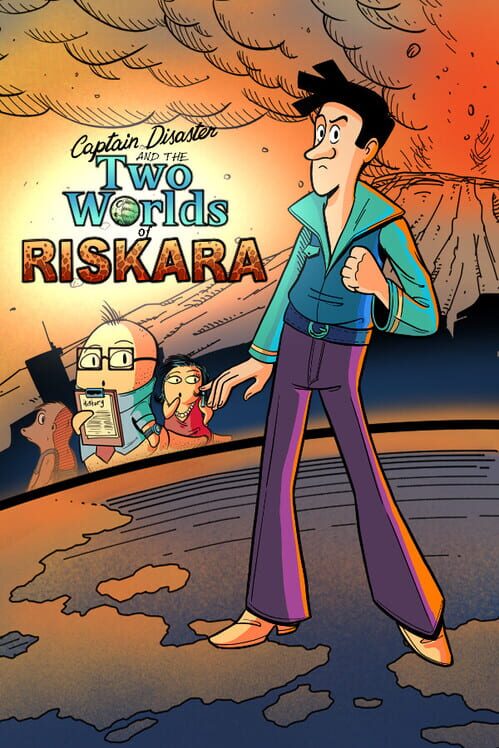 Capa de Captain Disaster and the Two Worlds of Riskara