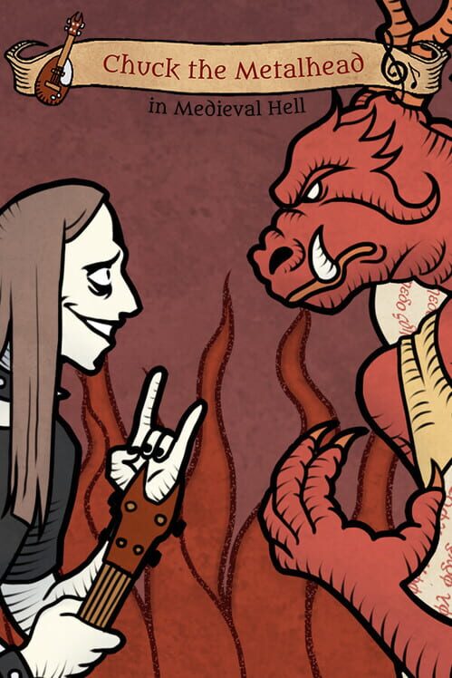 Chuck the Metalhead in Medieval Hell cover