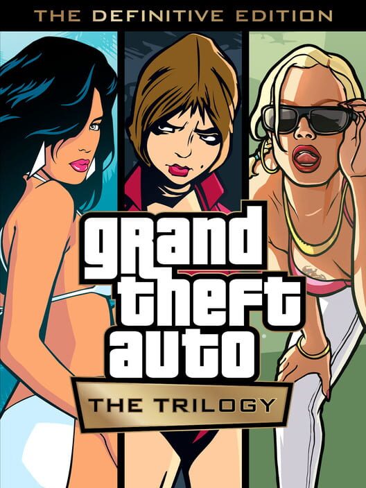 Omslag för Grand Theft Auto: The Trilogy - The Definitive Edition