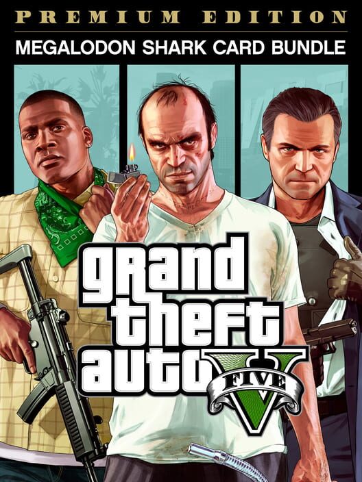 Grand Theft Auto V: Premium Edition & Megalodon Shark Card Bundle