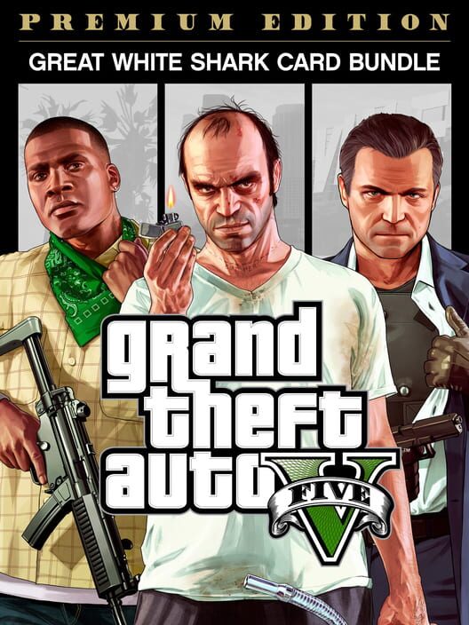 Grand Theft Auto V: Premium Edition & Great White Shark Card Bundle