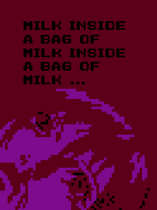 Milk Inside a Bag of Milk Inside a Bag of Milk