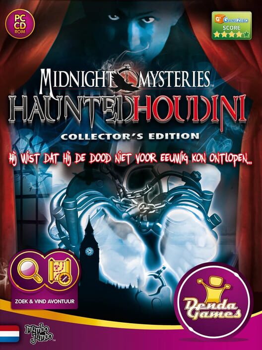 Capa de Midnight Mysteries 4: Haunted Houdini - Collector's Edition