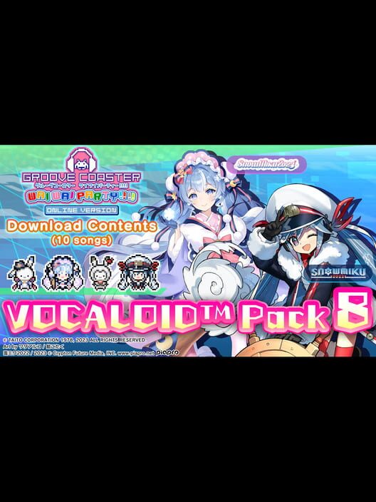 Capa de Groove Coaster: Wai Wai Party!!!! - Vocaloid Pack 8