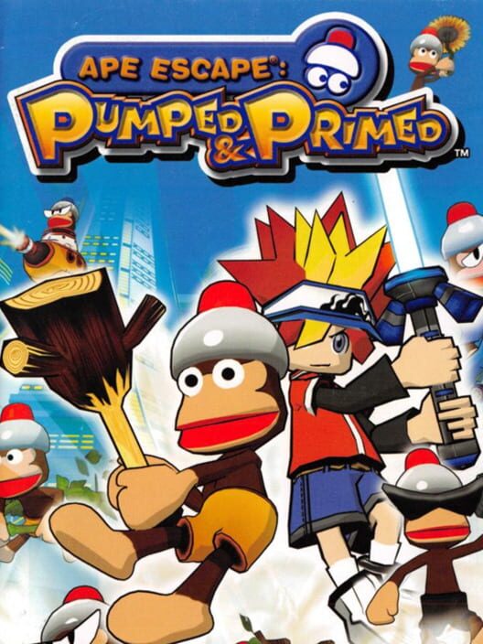 Ape Escape: Pumped & Primed poster