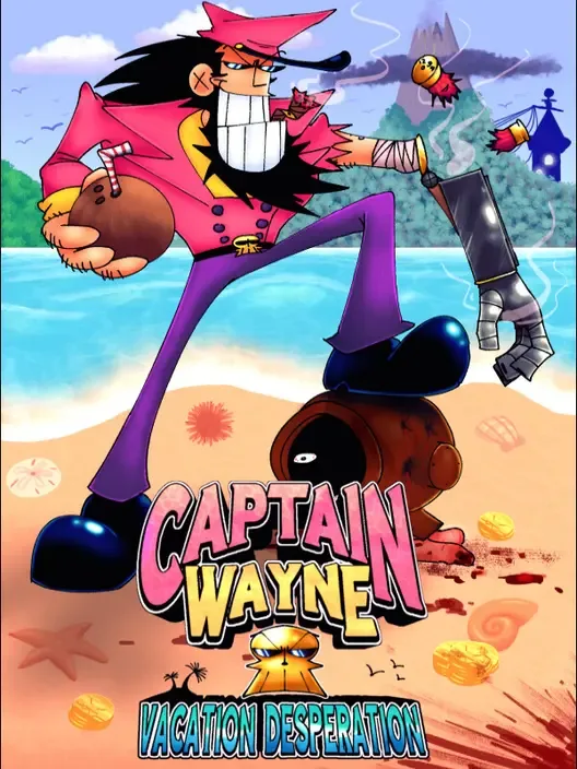 Captain Wayne: Vacation Desperation cover