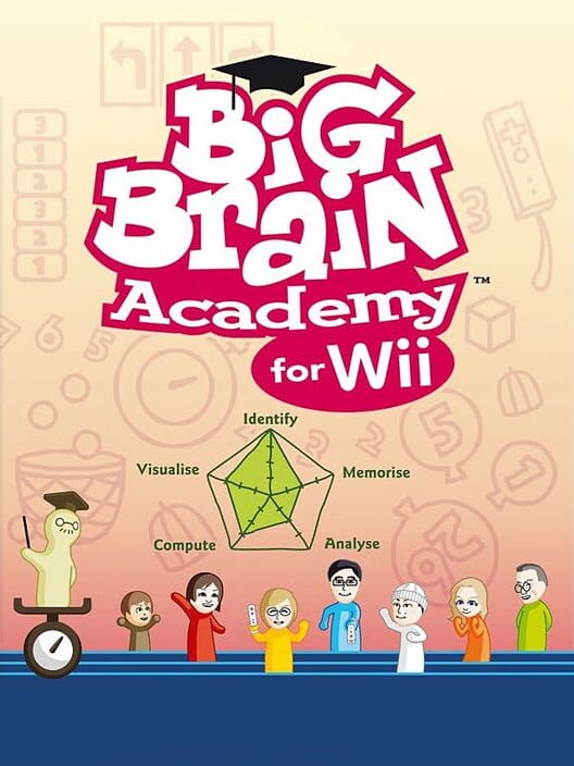 Big Brain Academy for Wii 封面