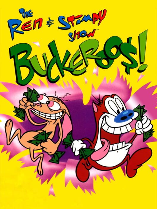 Cover for The Ren & Stimpy Show: Buckeroo$!