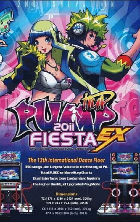 Pump It Up Fiesta EX cover