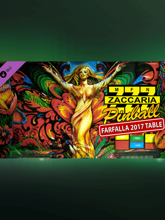Zaccaria Pinball: Farfalla 2017 Table