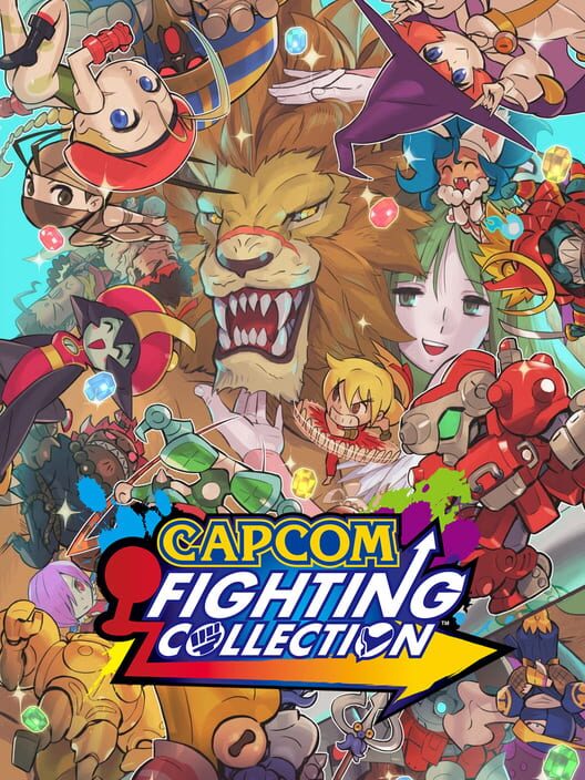 Omslag för Capcom Fighting Collection