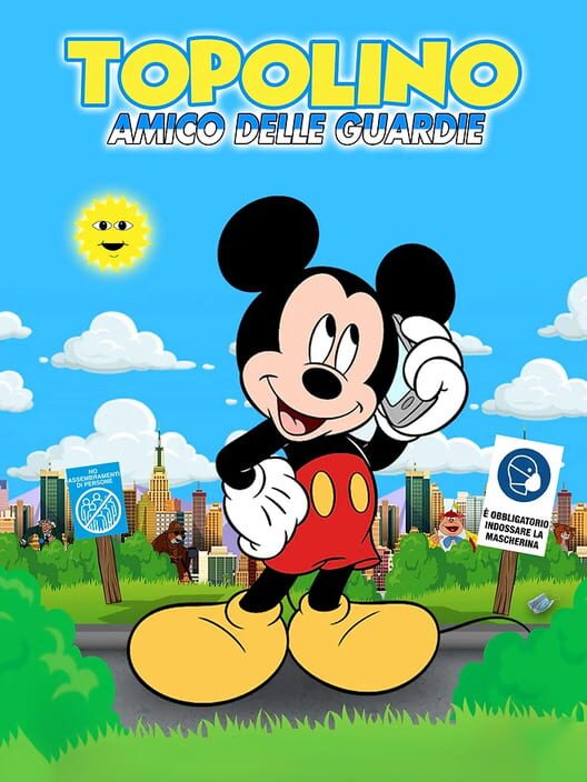 Topolino amico delle guardie cover