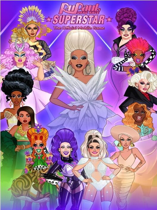 Google Play Store cover for RuPaul's Drag Race Superstar