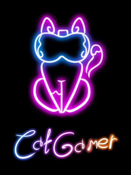 Cat Gamer poster