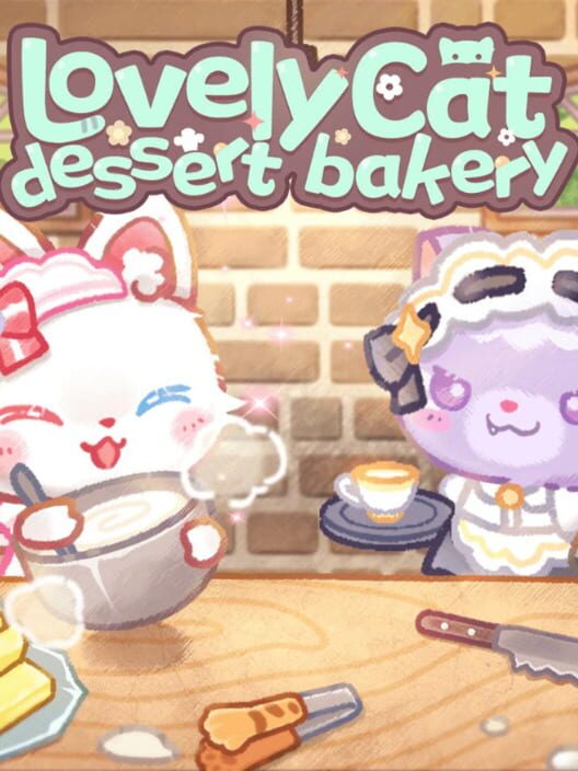 Google Play Store cover for Lovely Cat：Dessert Bakery