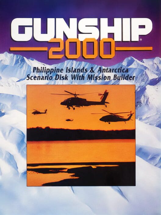 Capa de Gunship 2000: Philippine Islands & Antarctica Scenario Disk With Mission Builder