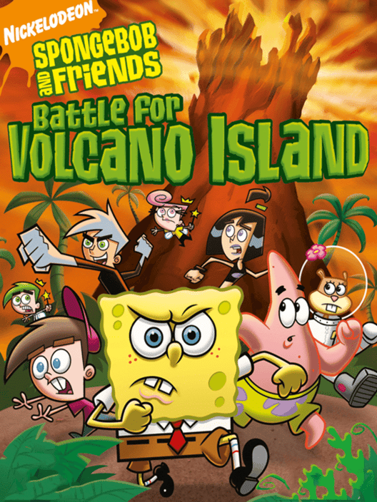 SpongeBob and Friends: Battle for Volcano Island 封面
