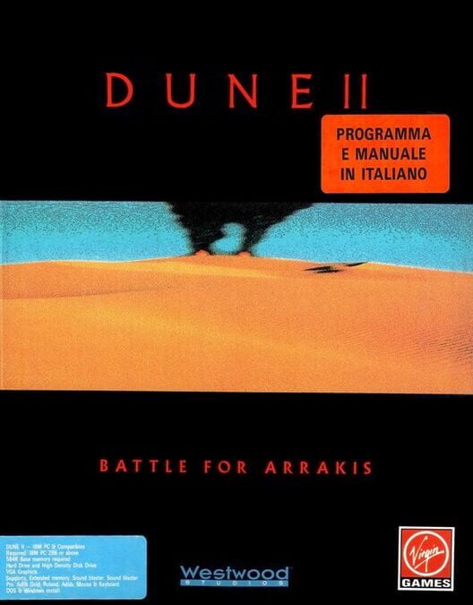 Dune II: The Battle for Arrakis 封面