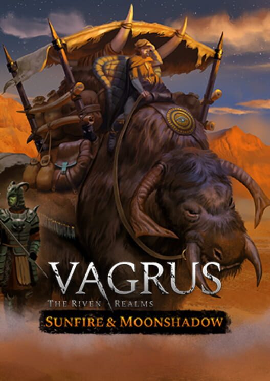 Capa de Vagrus: The Riven Realms - Sunfire and Moonshadow