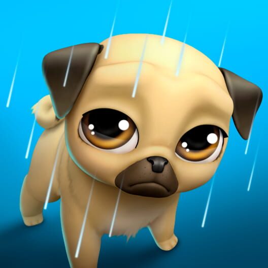 Google Play Store cover for My Virtual Pet Louie the Pug