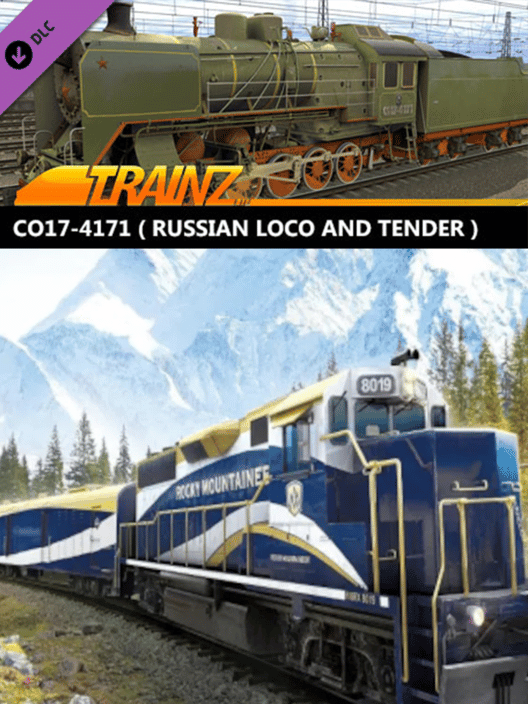 Trainz Railroad Simulator 2019: CO17-4171 Russian Loco and Tender