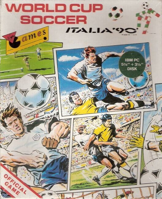 World Cup Soccer: Italia '90 封面