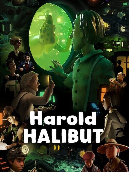 Omslag för Harold Halibut