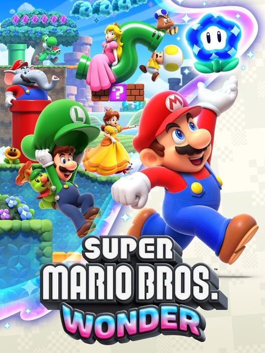 Omslag för Super Mario Bros. Wonder