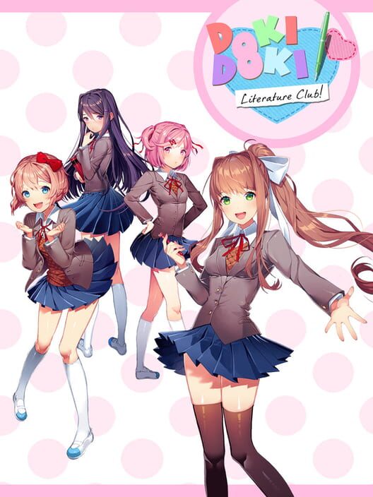 Omslag för Doki Doki Literature Club!