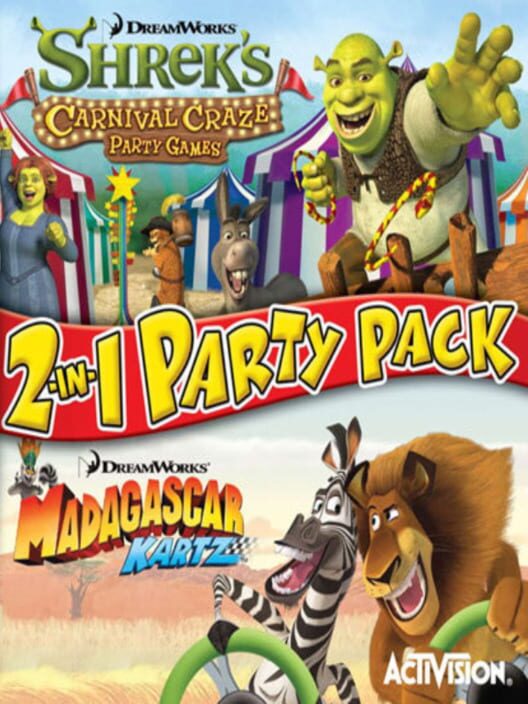 Dreamworks 2-in-1 Party Pack cover
