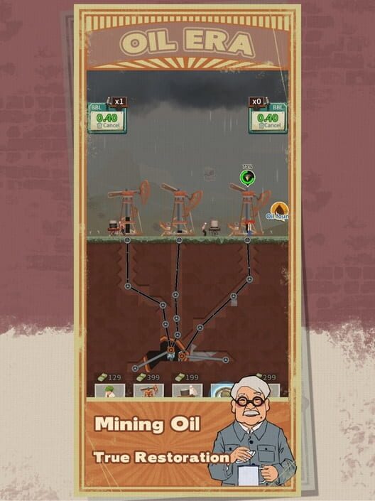 Google Play Store cover for Oil Era - Idle Mining Tycoon