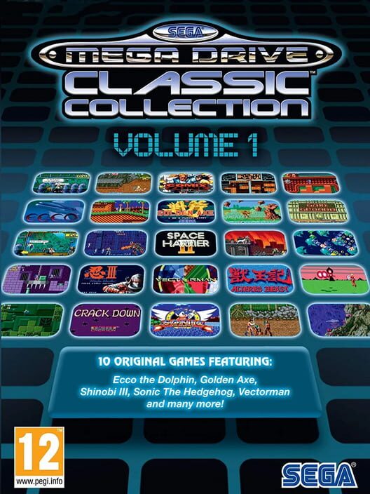 SEGA Mega Drive Classic Collection: Volume 1 封面