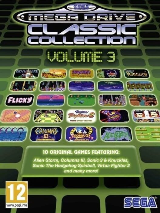 SEGA Mega Drive Classic Collection: Volume 3 封面