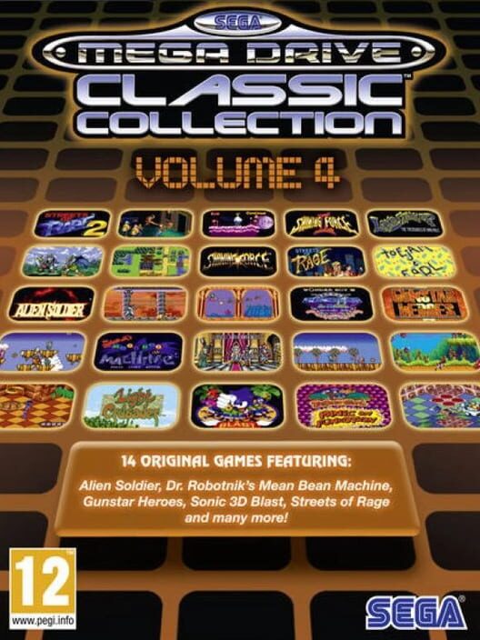 SEGA Mega Drive Classic Collection: Volume 4 封面