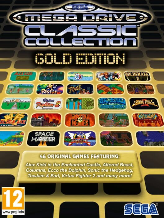 Sega Mega Drive Classic Collection: Gold Edition 封面