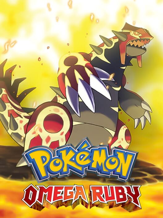 Omslag för Pokémon Omega Ruby