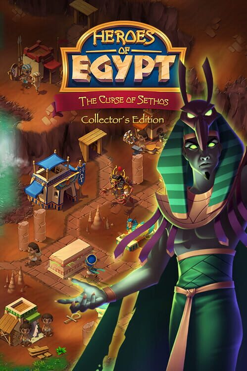 Capa de Heroes of Egypt: The Curse of Sethos - Collector's Edition