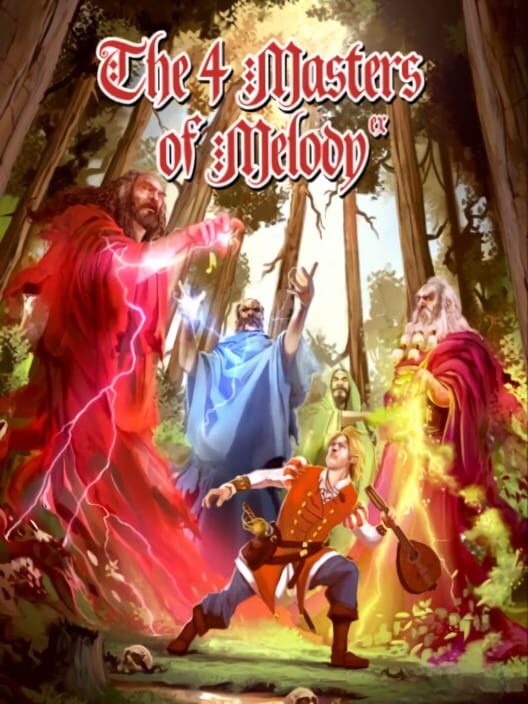 Capa de The 4 Masters of Melody Ex
