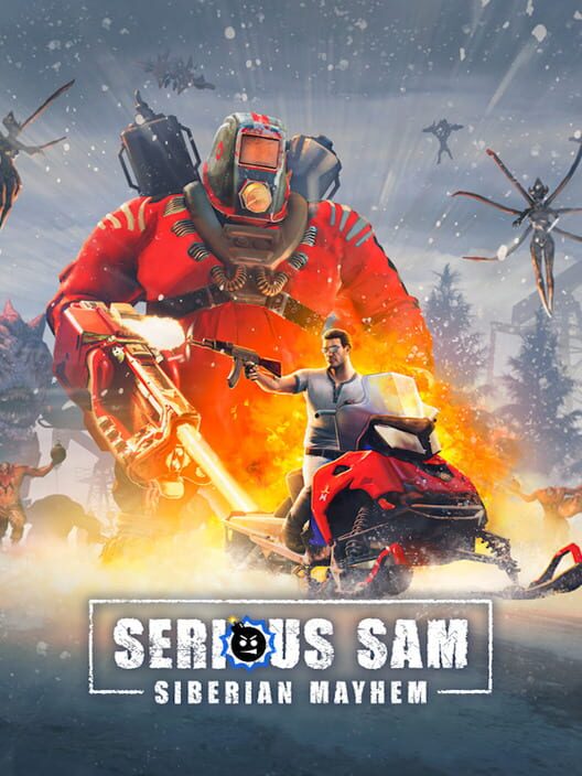 Omslag för Serious Sam: Siberian Mayhem