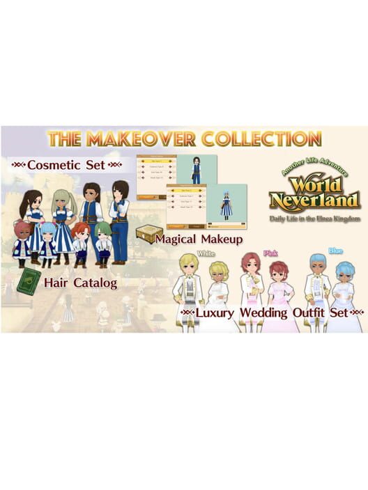 Capa de WorldNeverland: Elnea Kingdom - The Makeover Collection