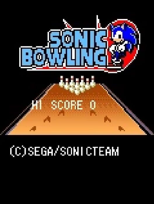 Sonic Bowling poster