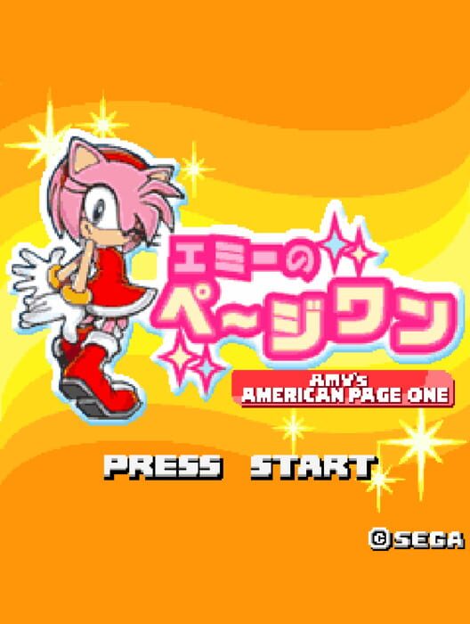 Amy's American Page One poster