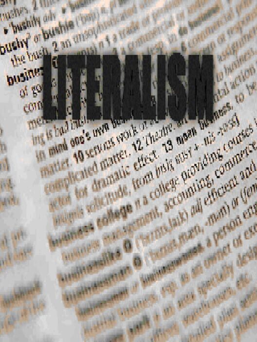 Literalism cover