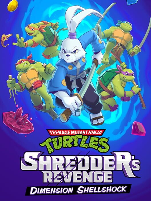 Omslag för Teenage Mutant Ninja Turtles: Shredder's Revenge - Dimension Shellshock