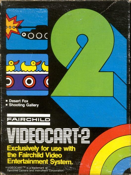 Videocart-2: Desert Fox & Shooting Gallery