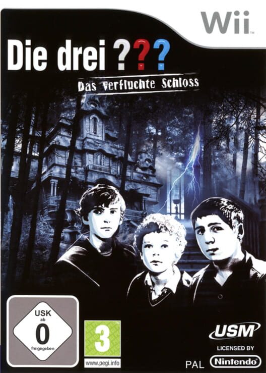 Die drei???: Das verfluchte Schloss cover