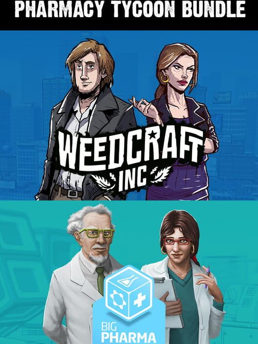 Capa de Weedcraft Inc & Big Pharm Pharmacy Tycoon Bundle