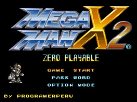 Mega Man X2 Zero Playable 2020