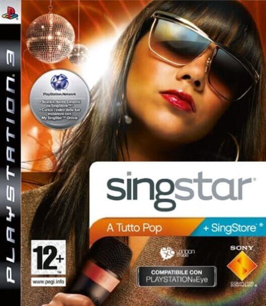 Capa de SingStar: A Tutto Pop