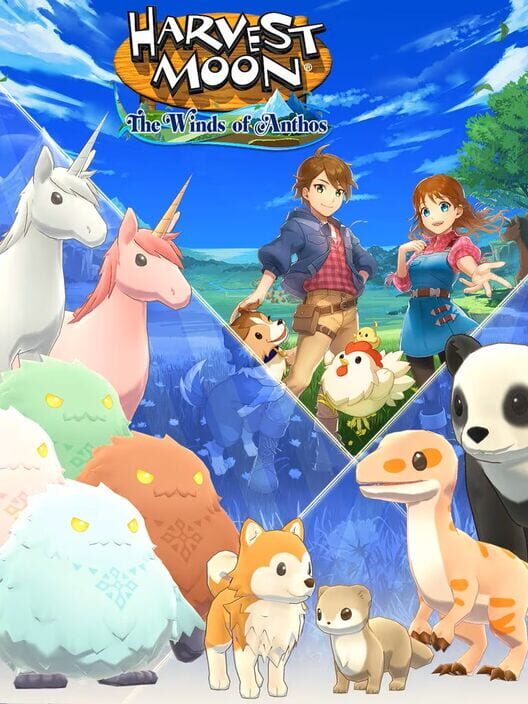 Capa de Harvest Moon: The Winds of Anthos - Animal Avalanche Pack